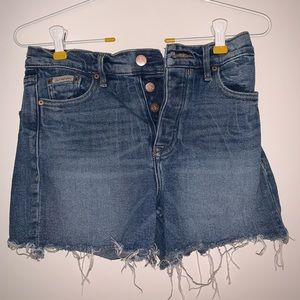 Calvin Klein high waisted jean shorts